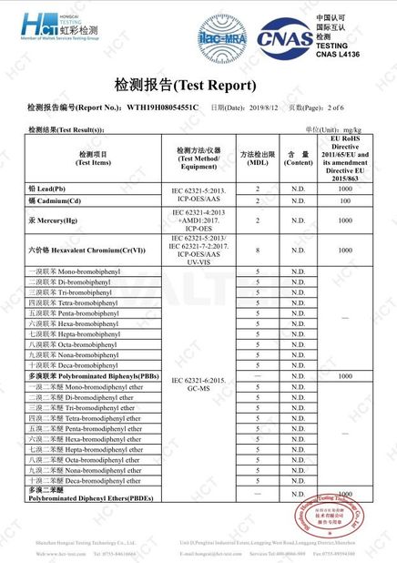 Κίνα Guangdong Kuaima Sanwei Technology Co., Ltd. Πιστοποιήσεις